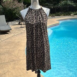 Leopard coverup/dress